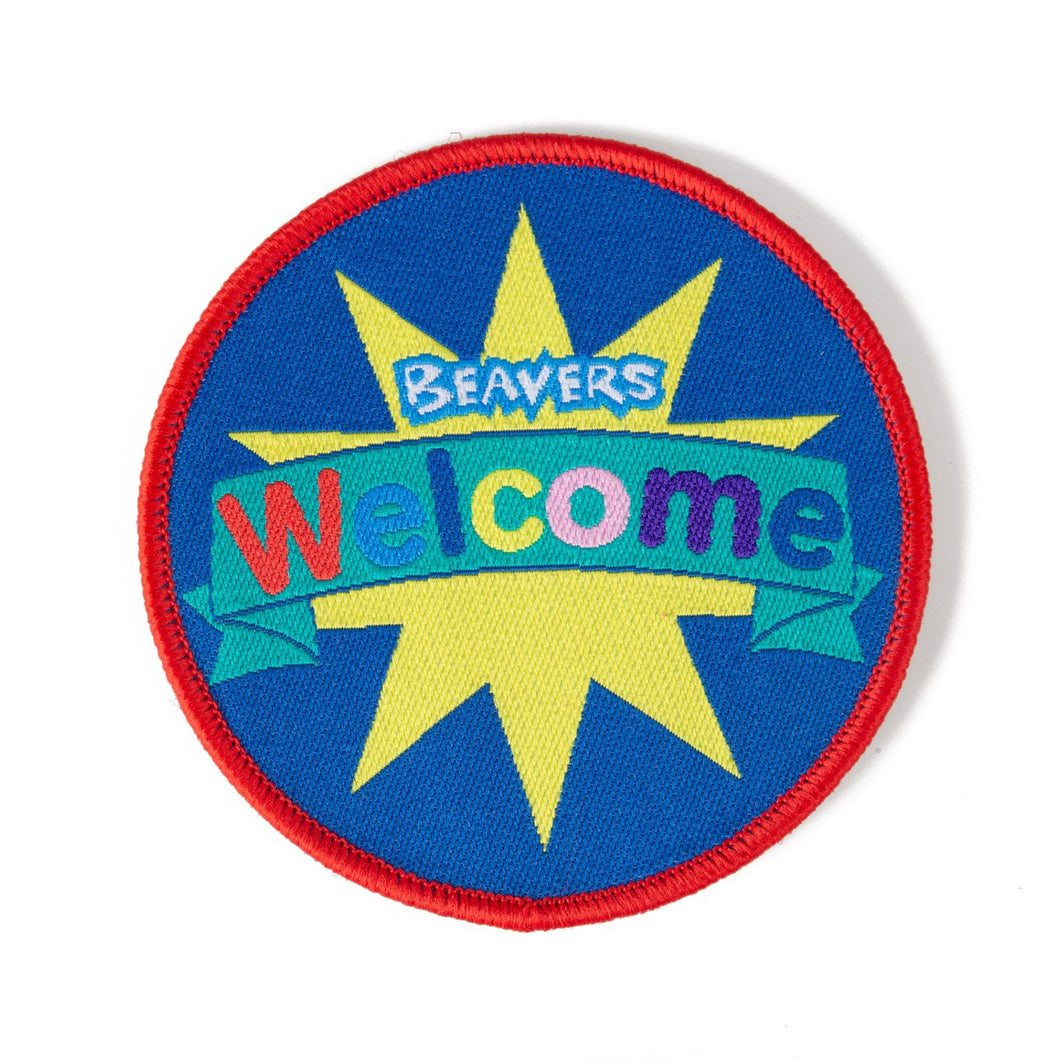 Beaver Scout Welcome Blanket Badge