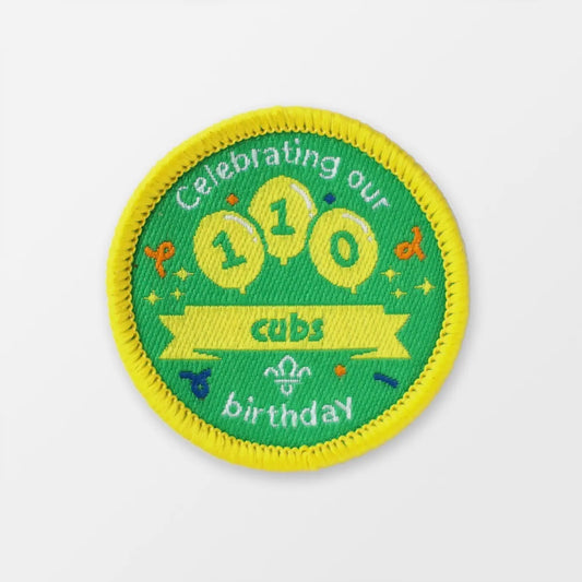 Cubs 110th Birthday Uniform Badge