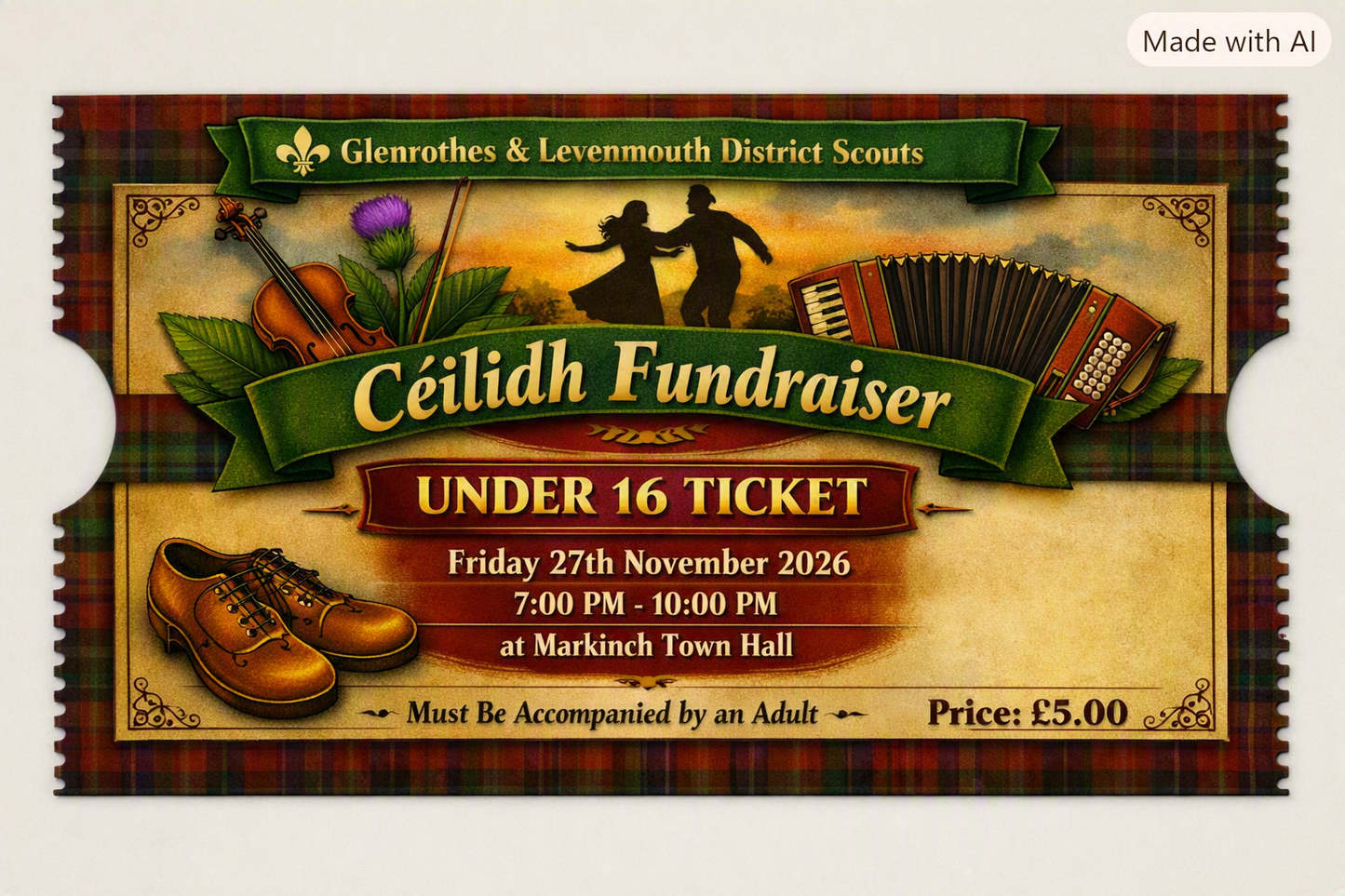 Ceilidh Tickets