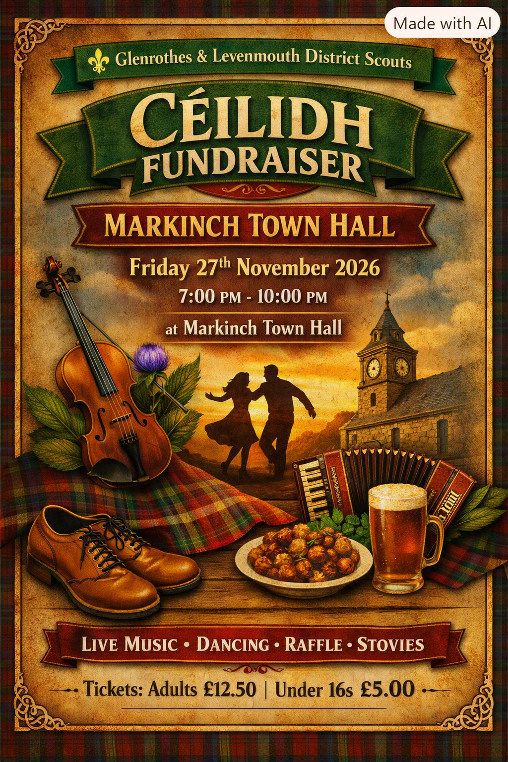 Ceilidh Tickets