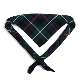 Youth necker, tartan